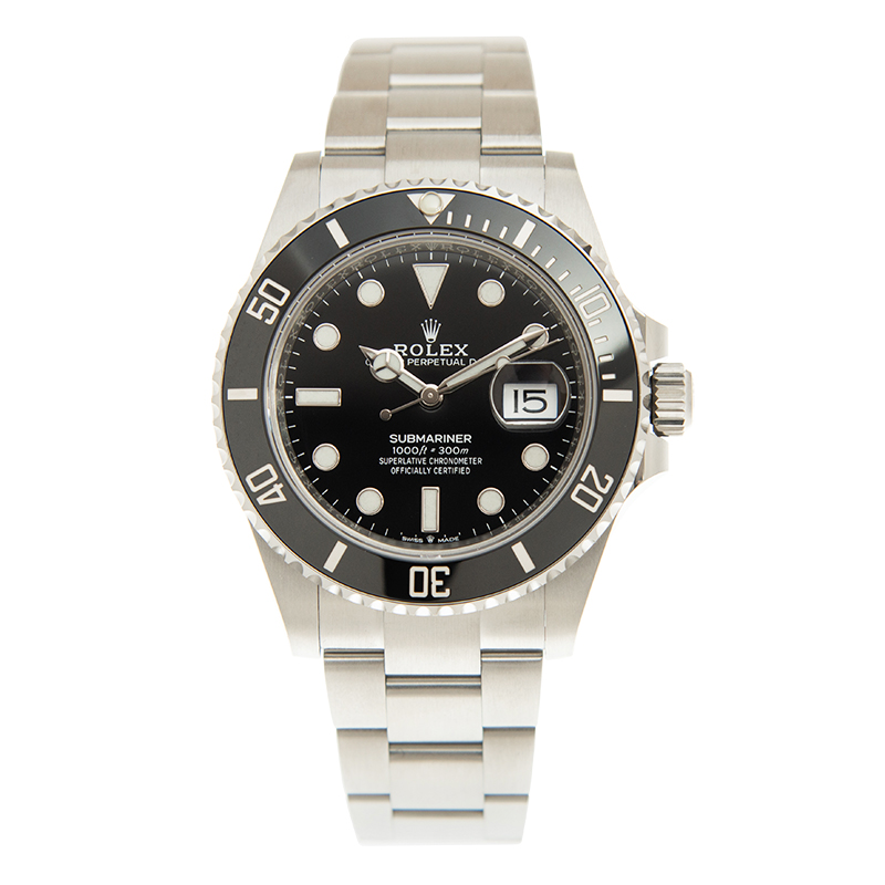 Rolex Submariner Date 41 Stainless Steel / Black / Cerachrom (Use Code "New10" Get 10% Off)